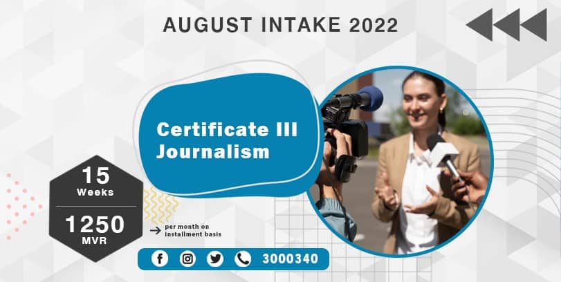 Journalism Aug 22