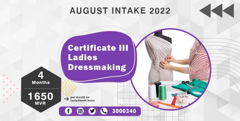 Ladies Dressmaking Aug 22